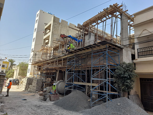 SCI Hestia — Immeuble sous-sol+RDC+8+terrasse, Mermoz Sacré-Cœur