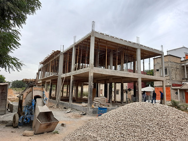 Immeuble R+3 type F4 — Cité HLM Route de Mbour, Thiès